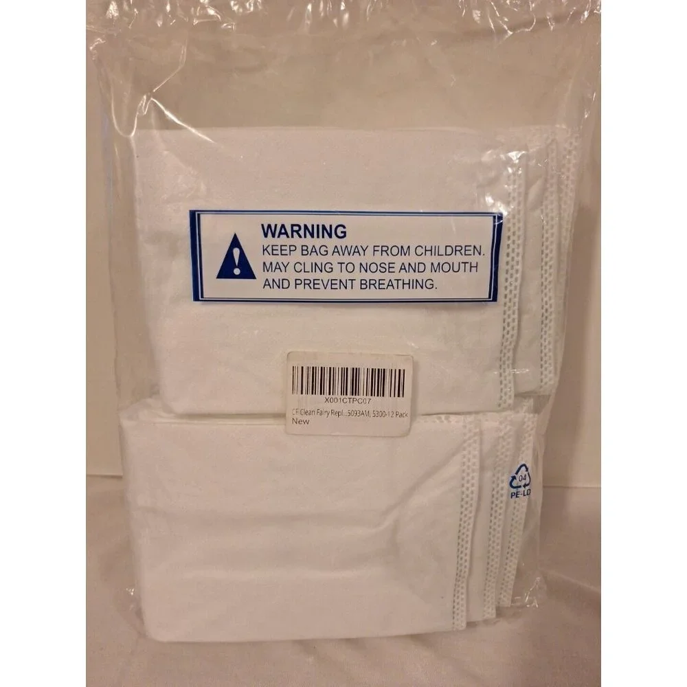 CF Clean Fairy Vacuum Cleaner Bags 12 Pack 5093AM 5300 - Picture 2 of 8
